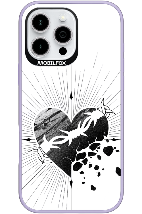 Fekete Szív 2.0 - Apple iPhone 16 Pro Max