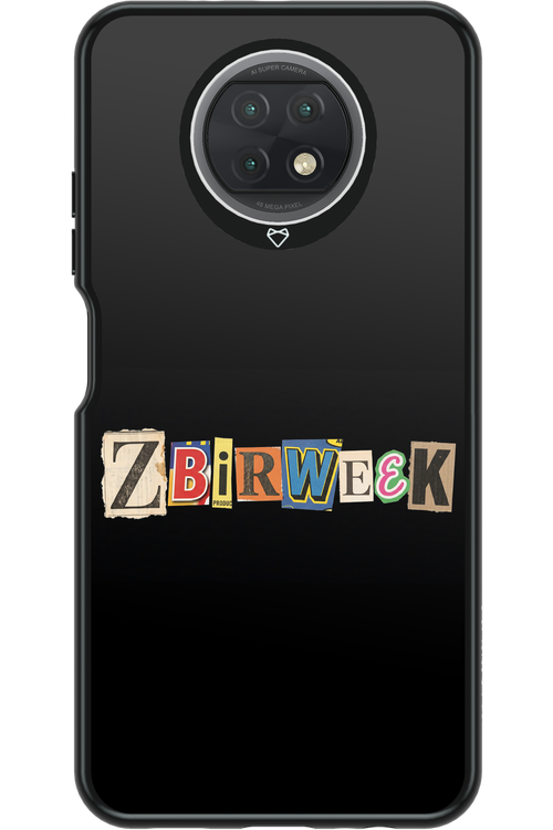 Zbirweek (black) 2.0 - Xiaomi Redmi Note 9T 5G