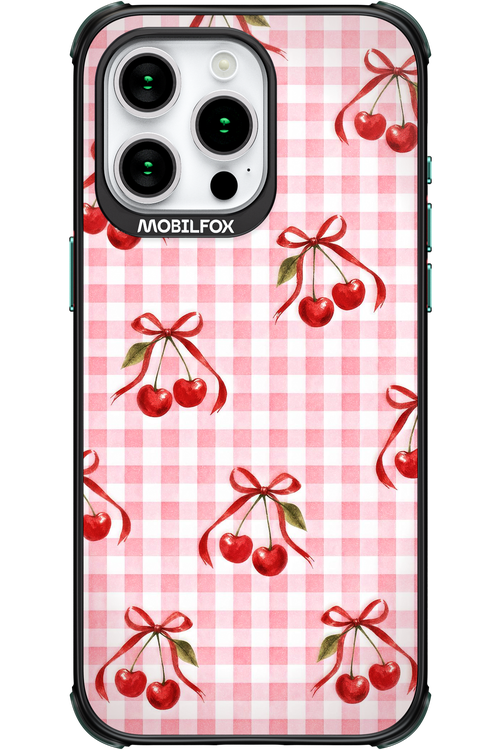 Pink Cherry Checked 2.0 - Apple iPhone 15 Pro Max