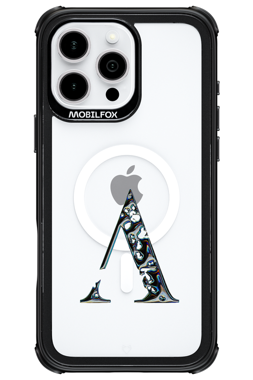 Azteca A Chrome Logo 2.0 - Apple iPhone 16 Pro Max
