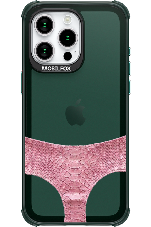 Snake Leather Panties Transparent 2.0 - Apple iPhone 15 Pro Max