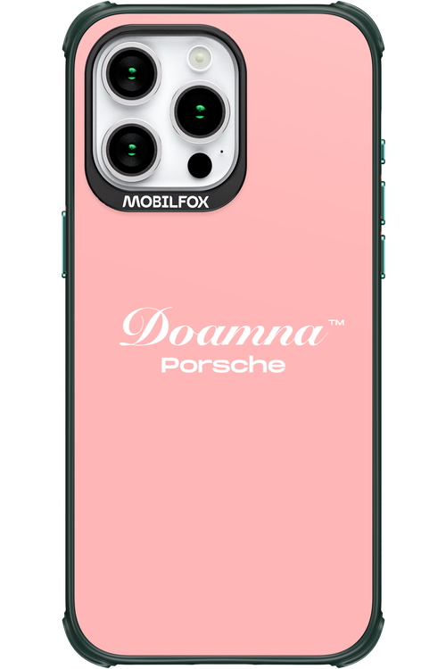 Doamna Porsche (pink) - Apple iPhone 15 Pro Max