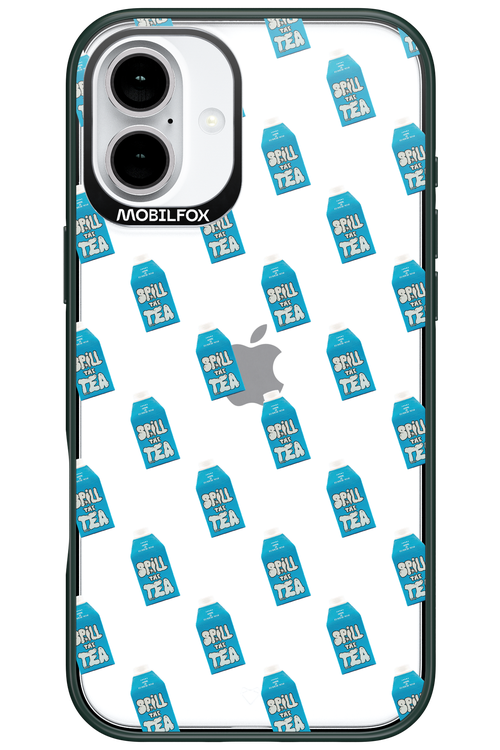 Blue Tea Party Chaos - Apple iPhone 16 Plus