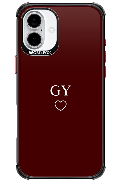 GY Burgundia 2.0 - Apple iPhone 16 Plus