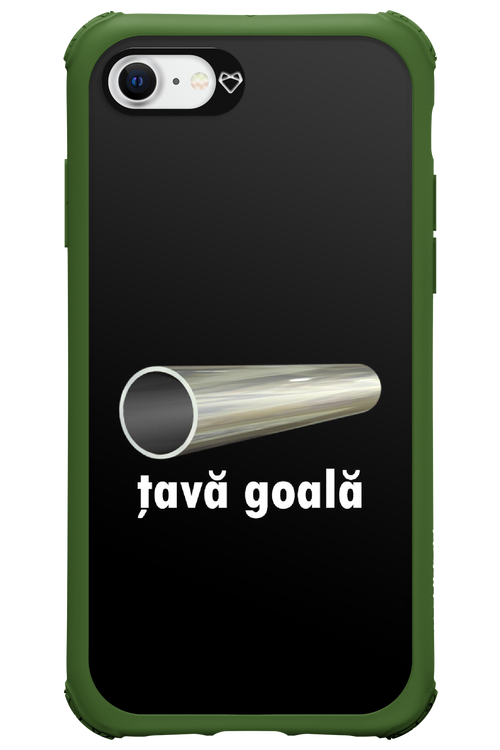 Țavă Goală Black - Apple iPhone 8