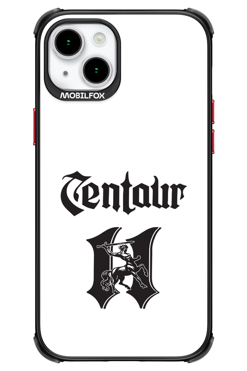 Centaur Logo White 2.0 - Apple iPhone 15 Plus
