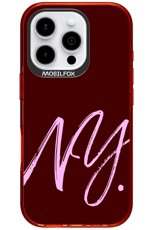 (Dark Blush) NY 2.0 - Apple iPhone 16 Pro