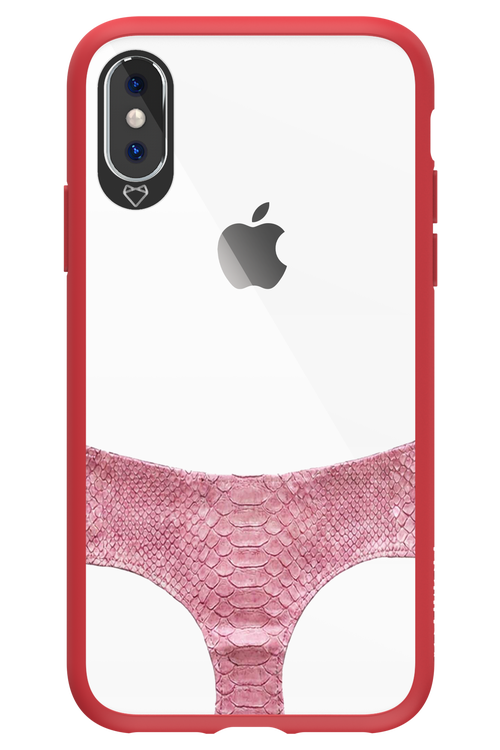 Snake Leather Panties Transparent 2.0 - Apple iPhone XS