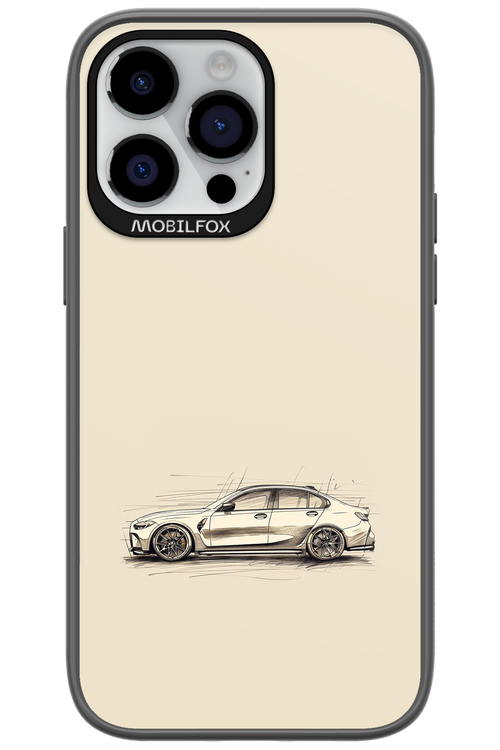 Sketch Car - Apple iPhone 14 Pro Max