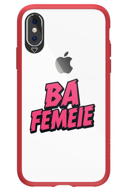 Ba F Pink - Apple iPhone XS