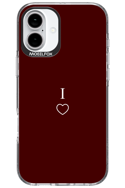 I Burgundia 2.0 - Apple iPhone 16 Plus