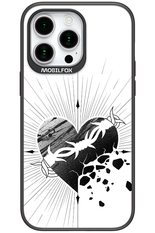 Fekete Szív 2.0 - Apple iPhone 15 Pro Max