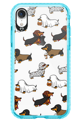 Scary Dachshund (Transparent) - Apple iPhone XR