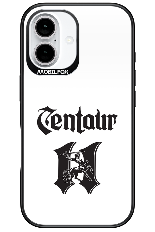 Centaur Logo White 2.0 - Apple iPhone 16