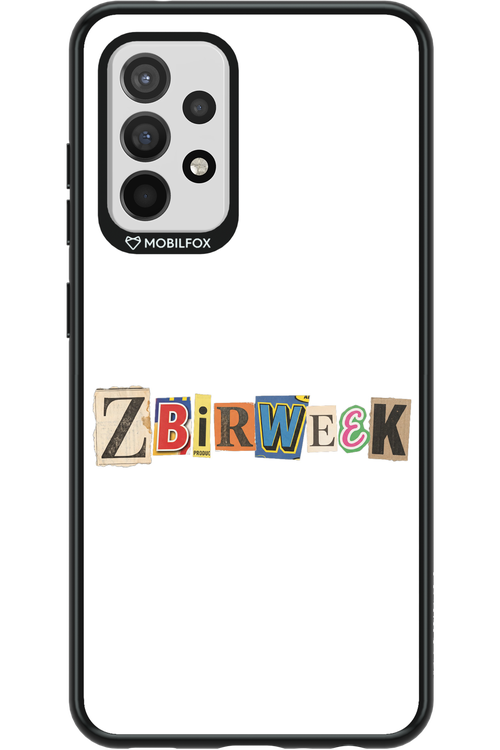 Zbirweek (white) 2.0 - Samsung Galaxy A52 / A52 5G / A52s