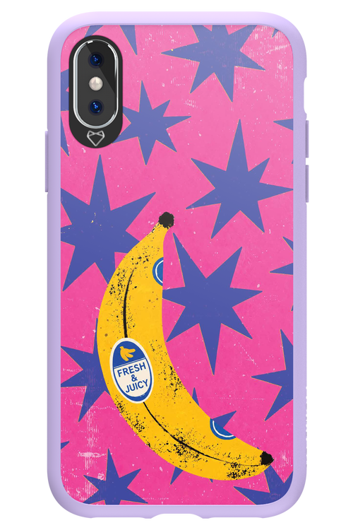 BANANA POP BLUE 2.0 - Apple iPhone X