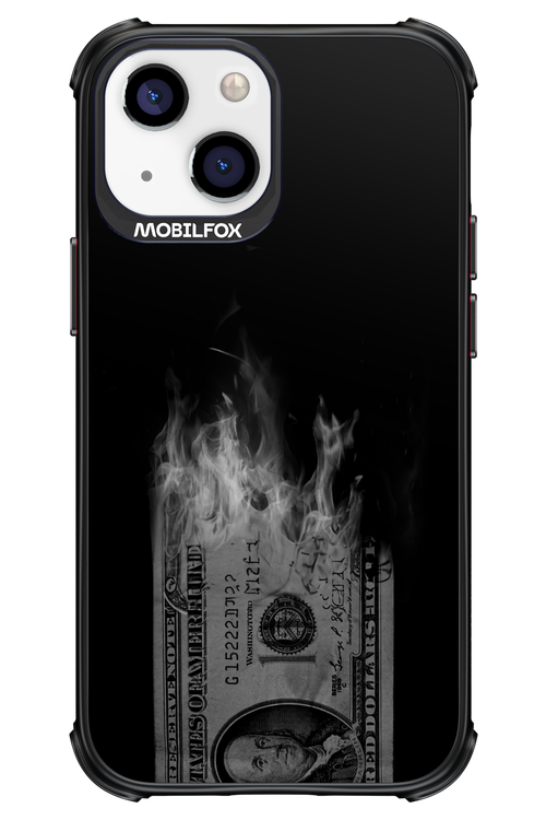 Money Burn B&W 2.0 - Apple iPhone 13 Mini