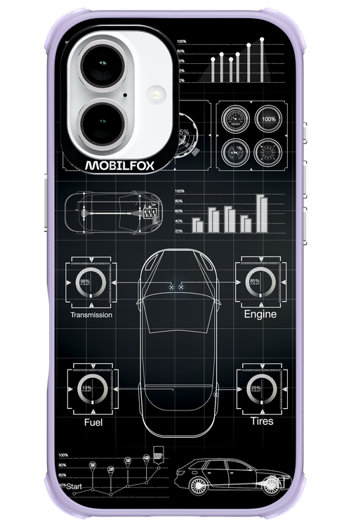 Cyber Grid 2.0 - Apple iPhone 16