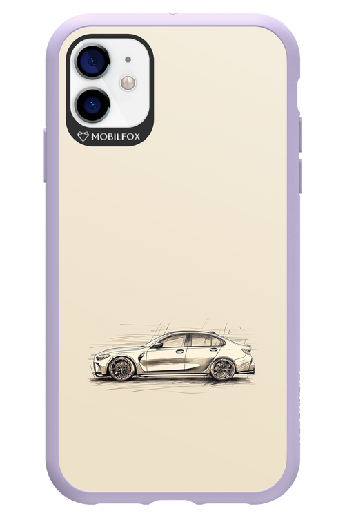 Sketch Car - Apple iPhone 11