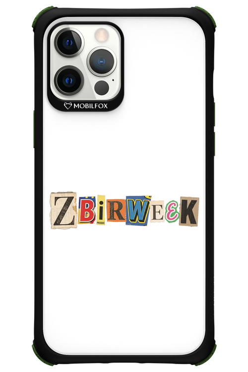 Zbirweek (white) 2.0 - Apple iPhone 12 Pro Max