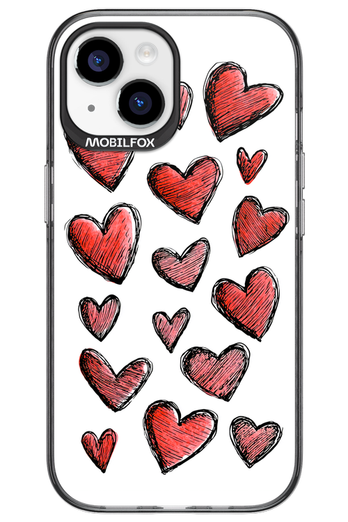 Red Love - Apple iPhone 15