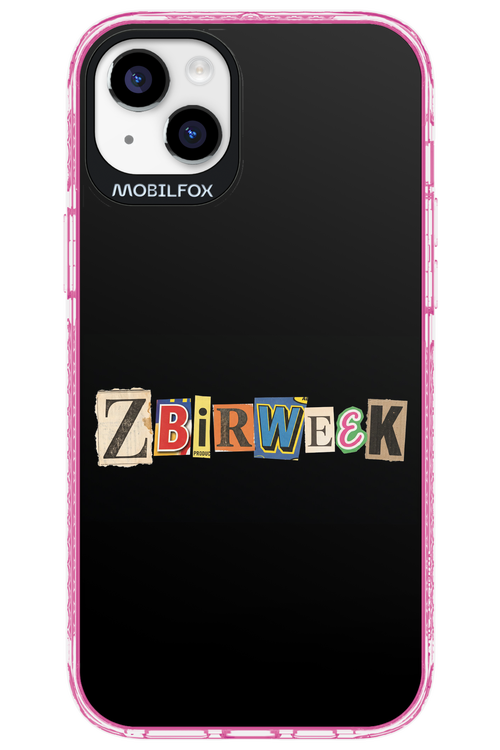 Zbirweek (black) 2.0 - Apple iPhone 14 Plus