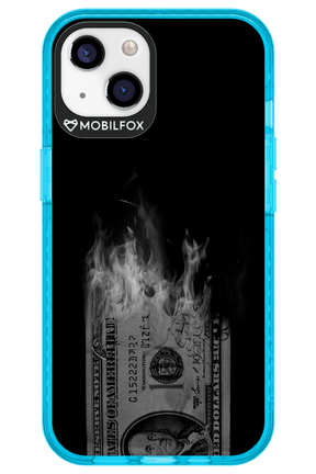 Money Burn B&W - Apple iPhone 13