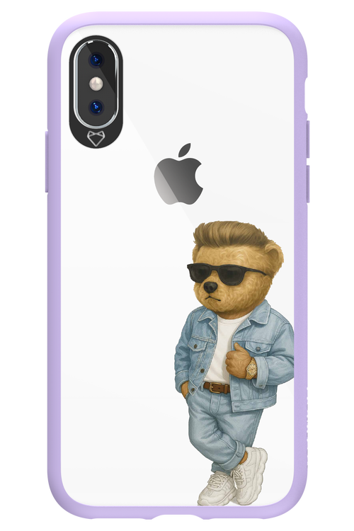 Gamibear (Transparent) - Apple iPhone X