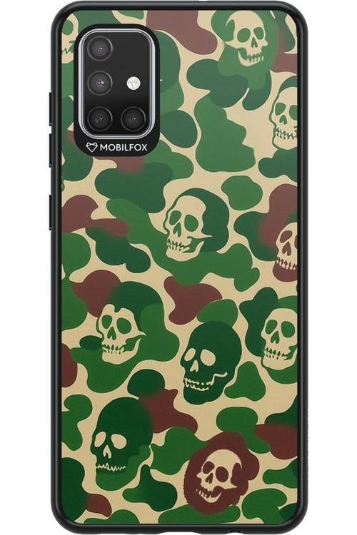 Camo Skull - Samsung Galaxy A71