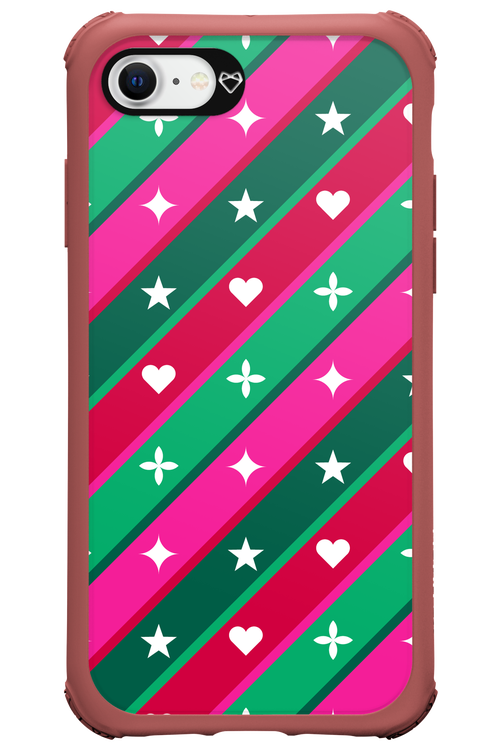 Christmas Stripes - Apple iPhone 7