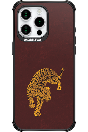 Burgundy Leopard - Apple iPhone 15 Pro Max