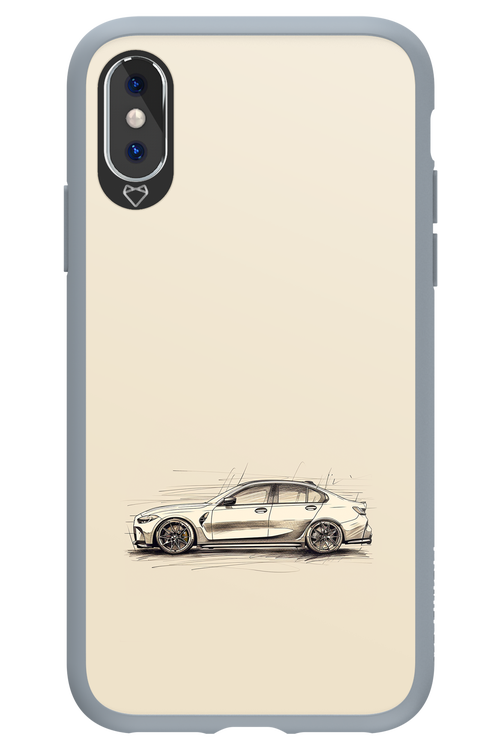 Sketch Car - Apple iPhone XS