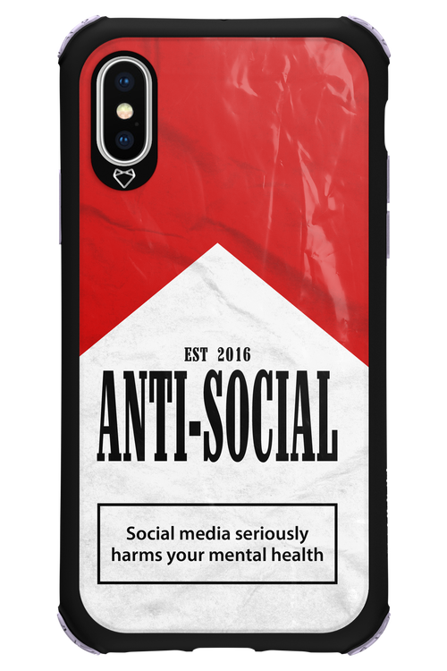 ANTI-SOCIAL II 2.0 - Apple iPhone X