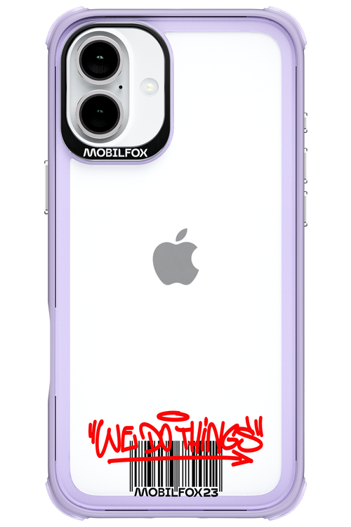 We Do Barcode - Apple iPhone 16 Plus