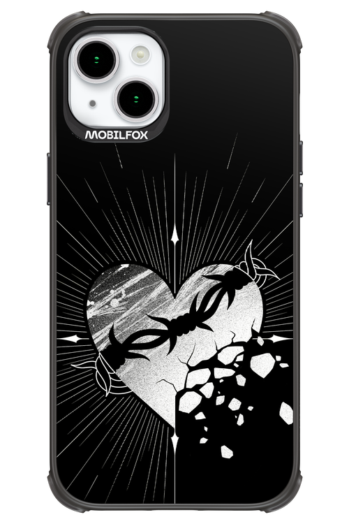 Fehér Szív 2.0 - Apple iPhone 15 Plus
