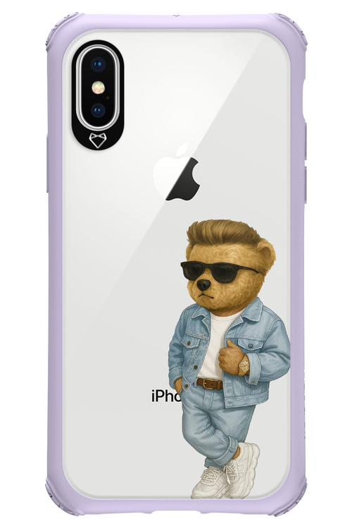 Gamibear (Transparent) - Apple iPhone X