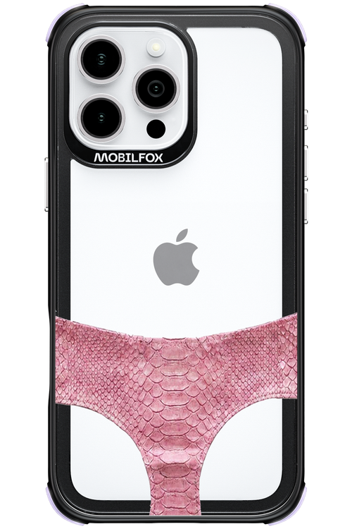 Snake Leather Panties Transparent 2.0 - Apple iPhone 16 Pro Max
