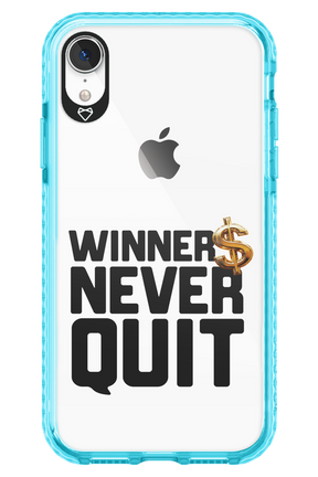 Winners Never Quit - Apple iPhone XR