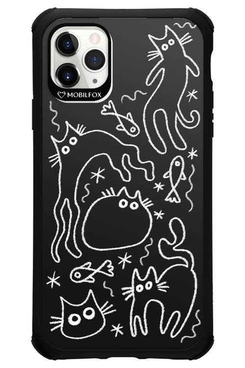 CHALK_CATS 2.0 - Apple iPhone 11 Pro Max