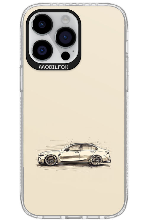 Sketch Car - Apple iPhone 14 Pro Max