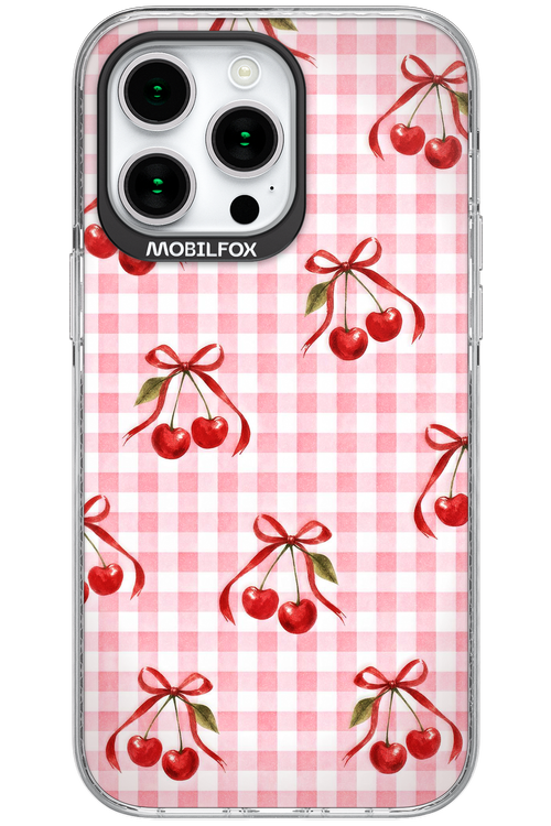 Pink Cherry Checked 2.0 - Apple iPhone 15 Pro Max