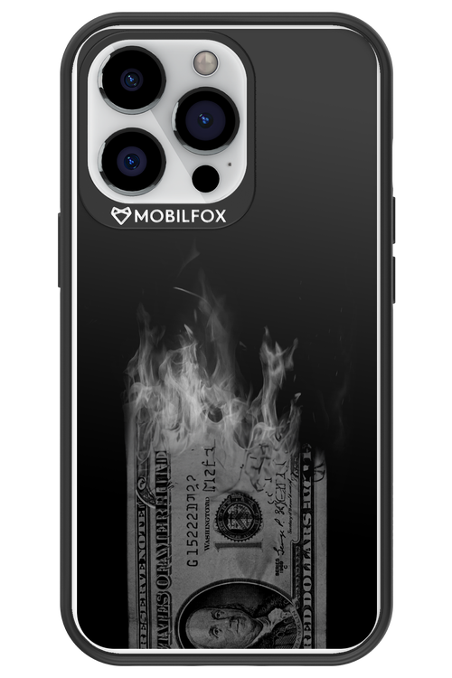 Money Burn B&W 2.0 - Apple iPhone 13 Pro