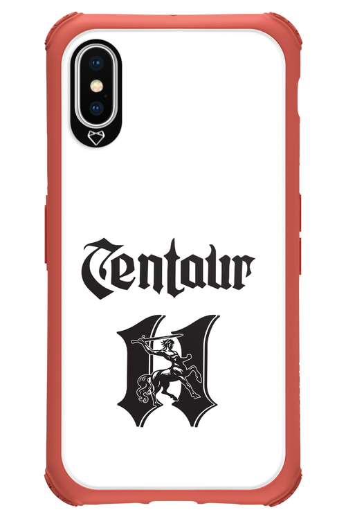 Centaur Logo White 2.0 - Apple iPhone XS