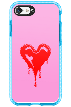 Heart Pink - Apple iPhone 8