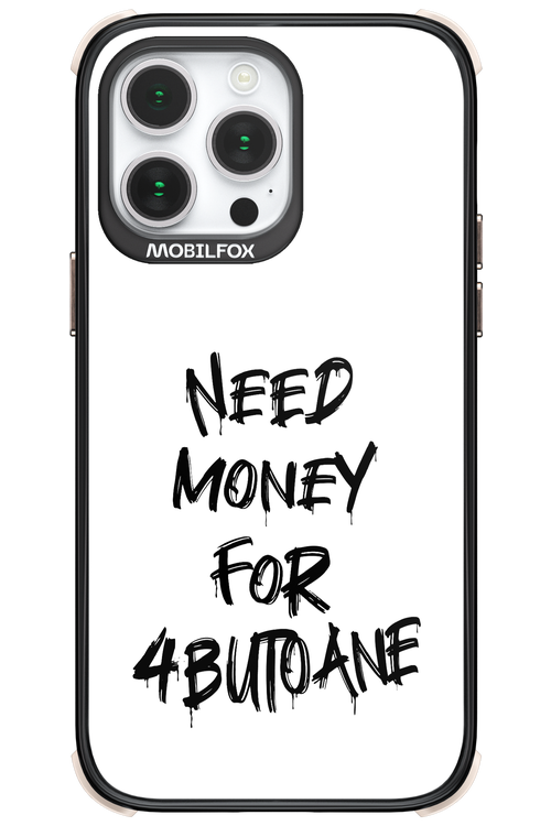 Need Money For Butoane Black - Apple iPhone 14 Pro Max