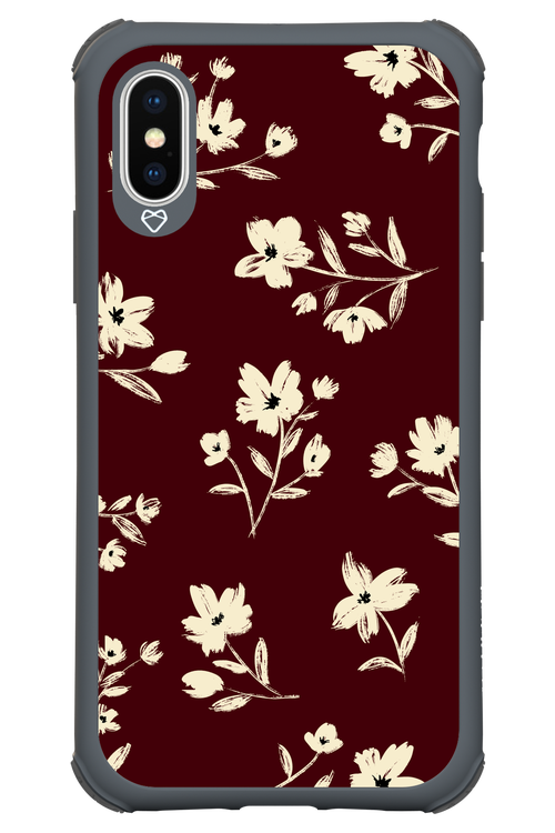 Bloom of Burgundy - Apple iPhone X