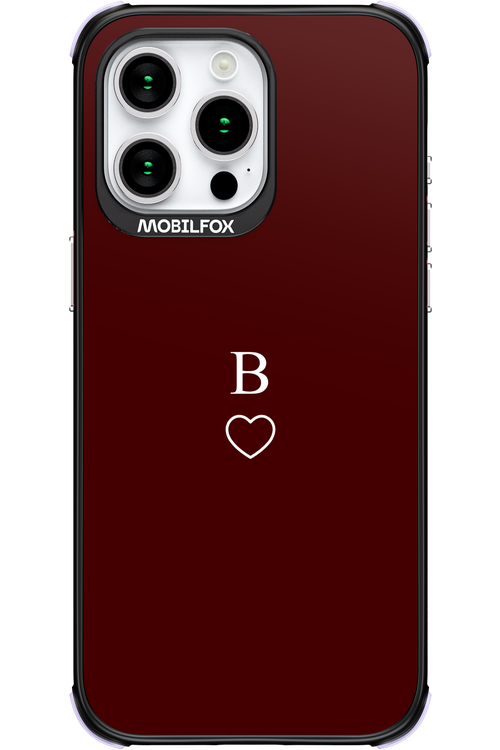 B Burgundia 2.0 - Apple iPhone 15 Pro Max