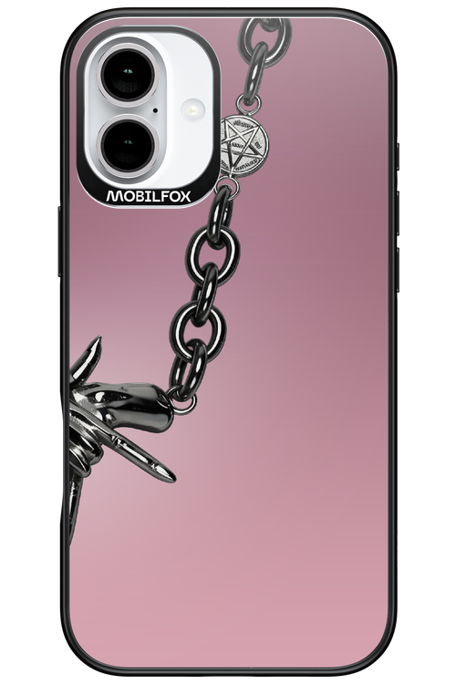 Chain dreapta roz 2.0 - Apple iPhone 16 Plus