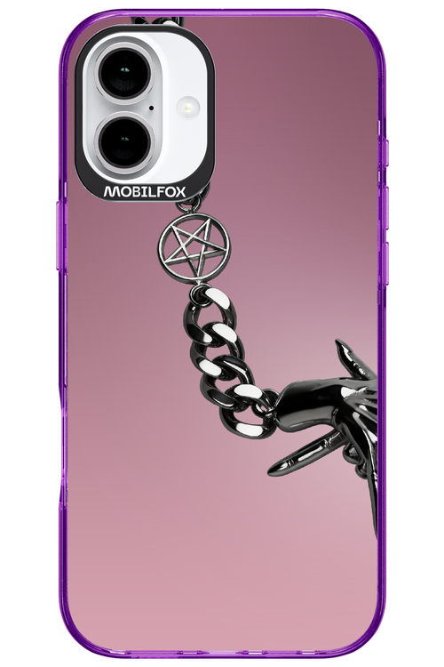 Chain stanga roz 2.0 - Apple iPhone 16 Plus