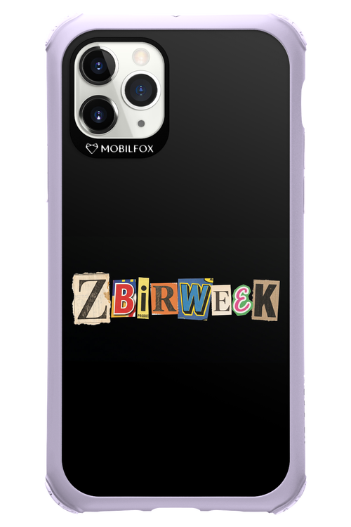 Zbirweek (black) 2.0 - Apple iPhone 11 Pro
